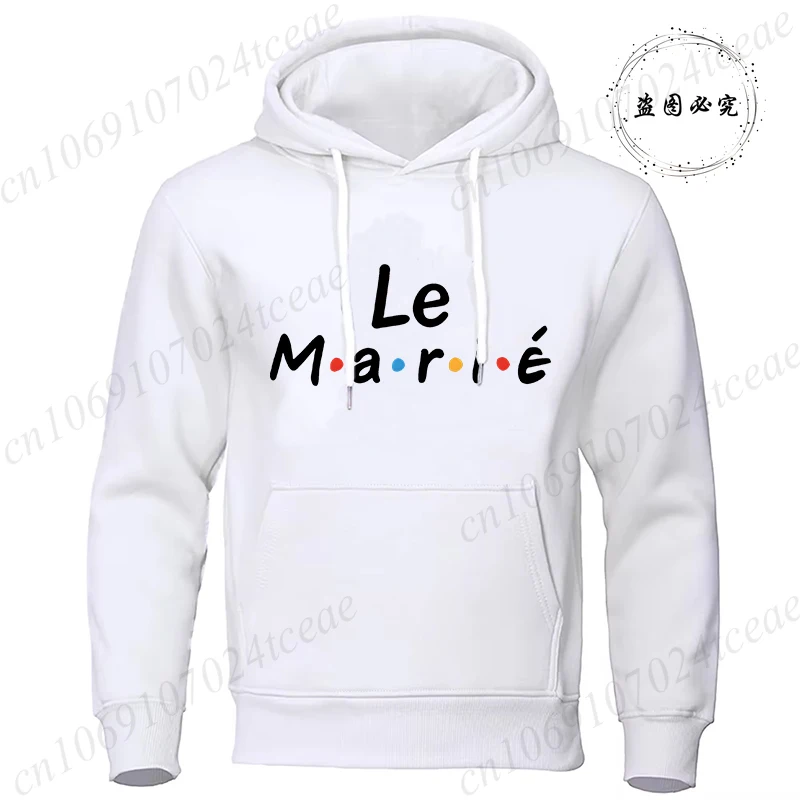 

Мужская толстовка Le Marié Style: повседневный уличный стиль, пуловер с капюшоном, модная осенне-зимняя теплая толстовка для мужчин