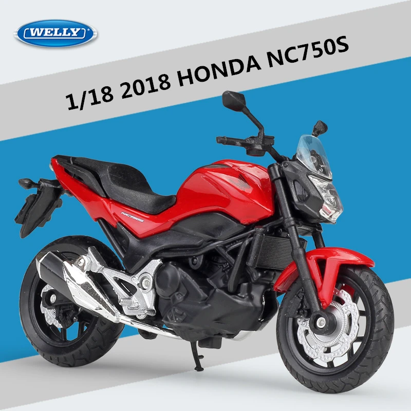 WELLY 1:18 2018 HONDA NC750S DCT Model: Een Gedetailleerde Beoordeling voor Fans van de DCT-Modellen