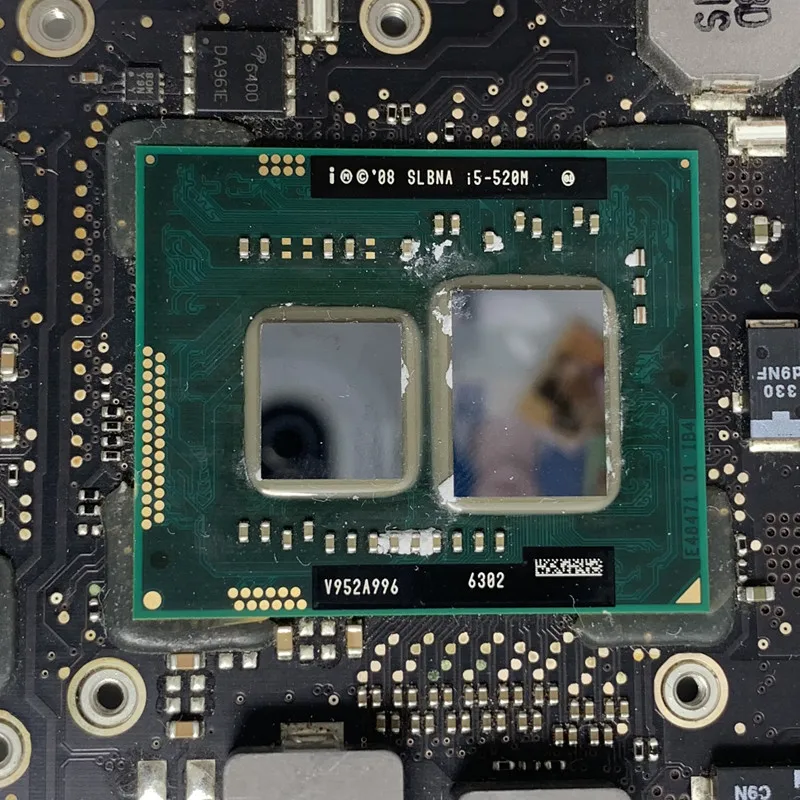 

Материнская плата для ноутбука Apple A1286 820-2850-A с SLBNA I5-520M, материнская плата процессора N11P-GE1-W-A3, 100% полное тестирование, работает хорошо
