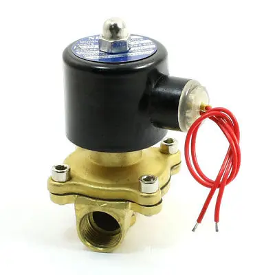 1/2" 2 Way 2 Position Water Gas Electric Solenoid Valve AC24V 2W-15
