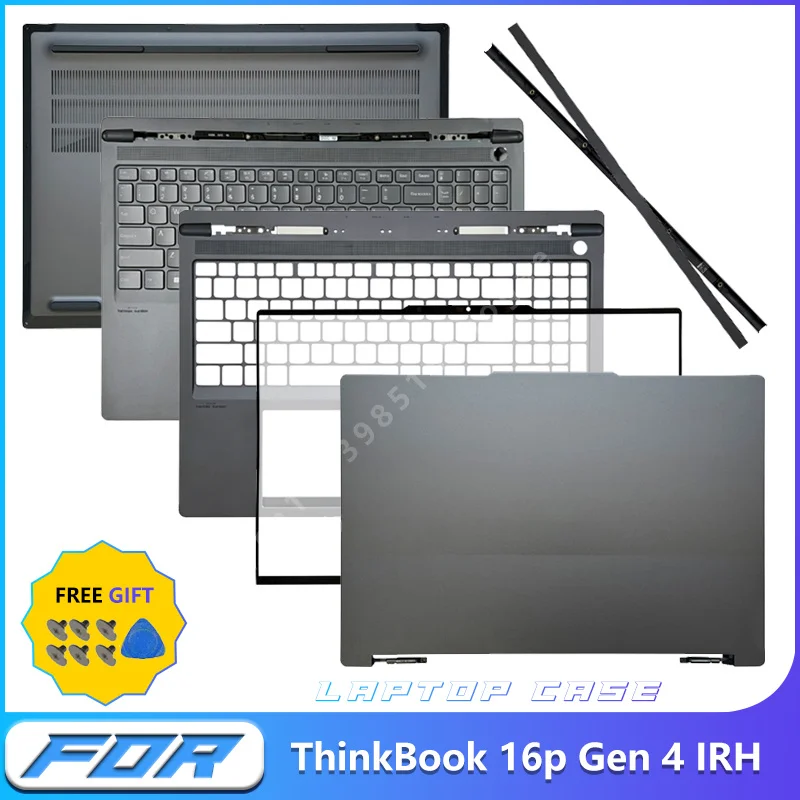 NEW For ThinkBook 16p Gen 4 IRH  Laptop LCD Back Cover Front Bezel Palmrest Bottom Case keyboard Hinges replacement parts Frames