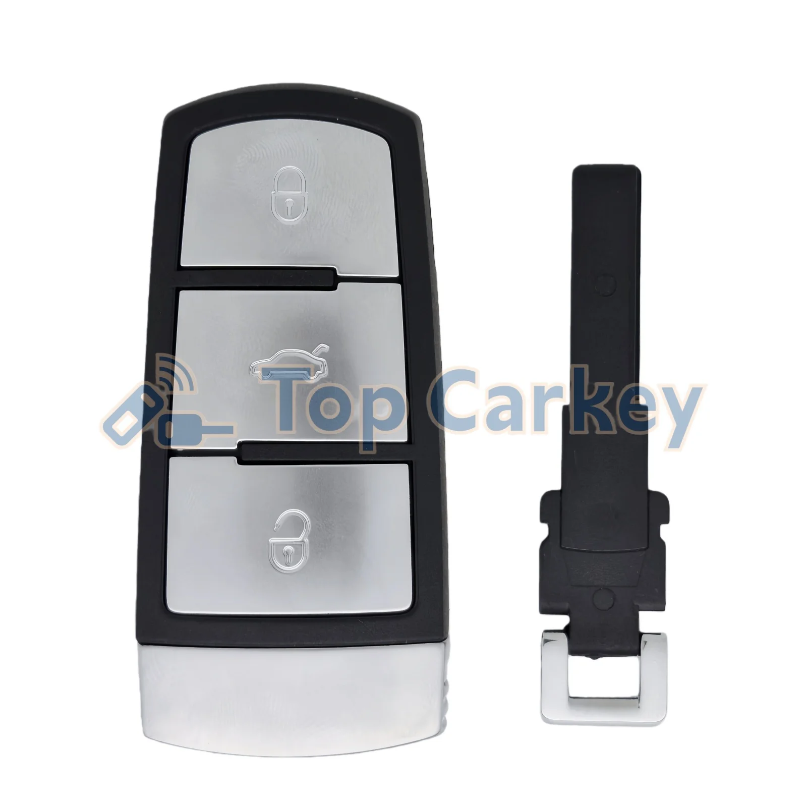 TopCarkey 3C0959752BA 3C0959752BG Original Remote Key ID48 ID46 Chip 433MHz for VW Volkswagen Magotan Passat B6 B7 CC 3C