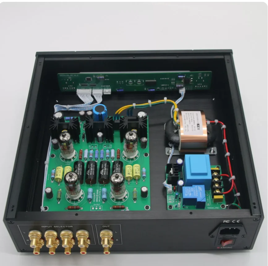 PRT12A upgraded version of dual-channel bile prestage amplifier - refer to the American Gary CARY-SLP90