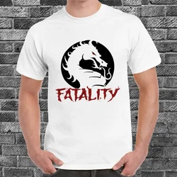 Mortal Kombat Printed T Shirts Spring Tops Summer Tees Men Women Short Sleeve Casual Personaity T Shirts