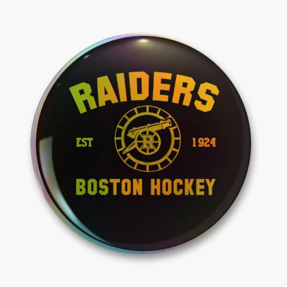 BOSTON RAIDERS HEATED RIVALRY ILYA Rozanov 81 Pin Holographic Star Heart Pin Brooches Laminated Button Fashion Accessory