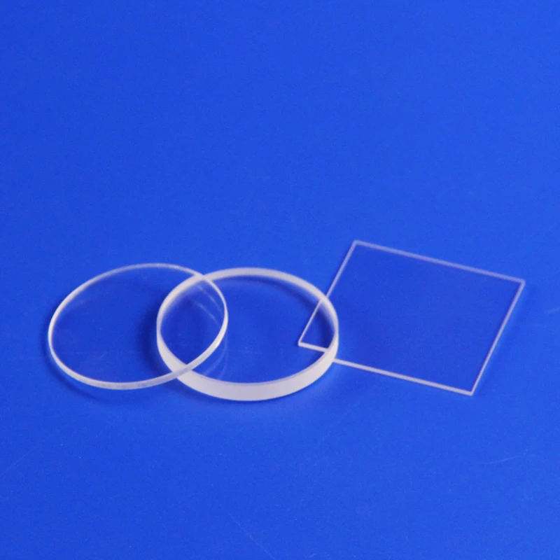 High Temperature Resistant Quartz Glass Sheet Optical Grade Jgs2 Quartz Sheet Transparent MirrorDisc Square Corrosion Resistance