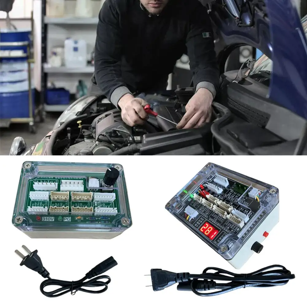 Probador de motor de ventilador CC de 3 cables/5 cables para aire acondicionado: protección contra cortocircuitos, ajuste de velocidad para diagnóstico de motor HVAC T Y5J2