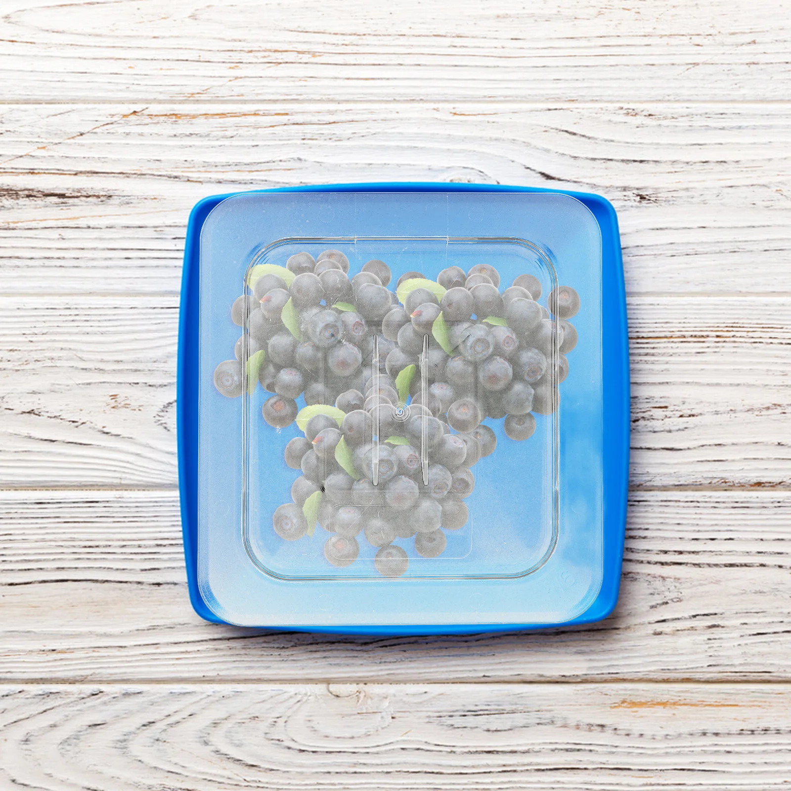 6 шт., размер 1/6, пластиковая прозрачная многоразовая крышка для сковороды с ручкой для отеля, ресторана, десертный поднос, крышка тарелки с фруктами, универсальная