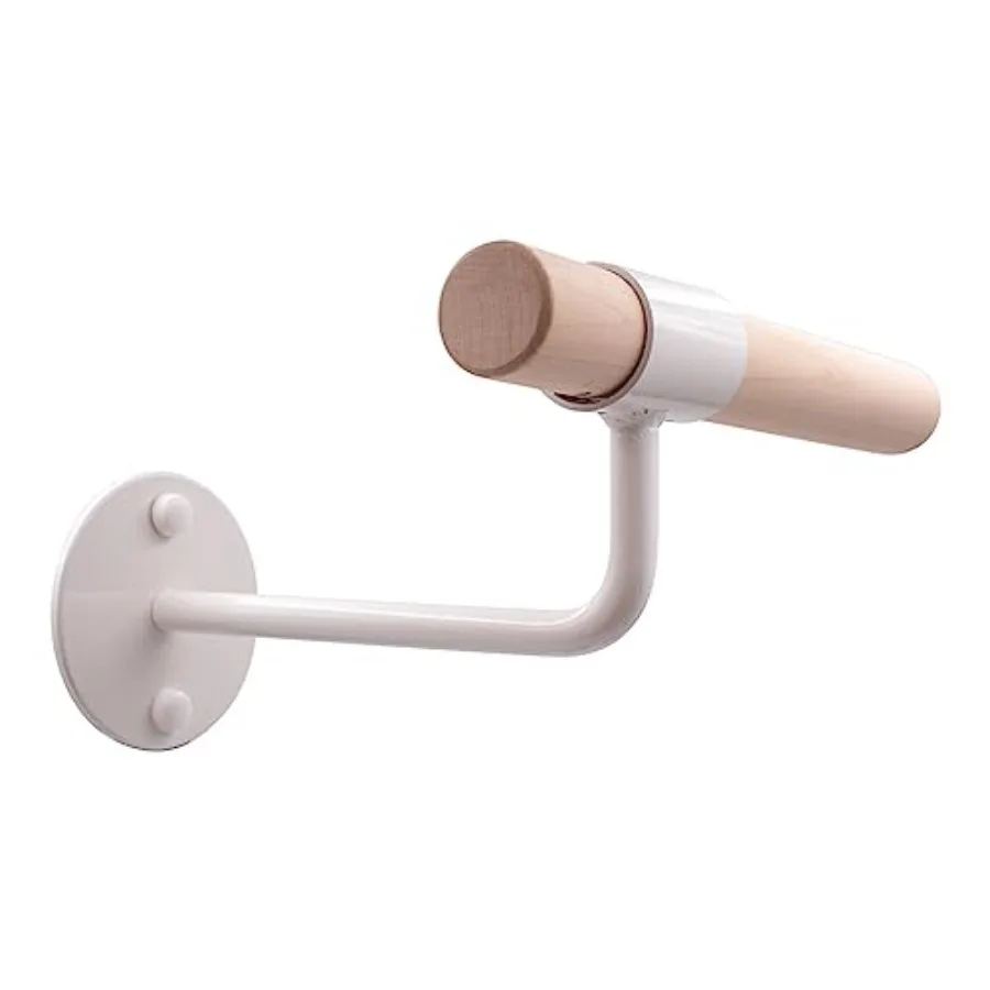 Barra de Ballet Individual VITA Cambre de 3 pies, Montada en Pared, Altura Fija, de Madera, para Estudio en Casa o Gimnasio, Equipo de Ejercicio para Adultos, Danza