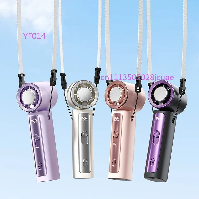 

2026 New Y33 Turbo Handheld Fan Outdoor Portable Folding Semiconductor Refrigeration High-speed Mini Fan