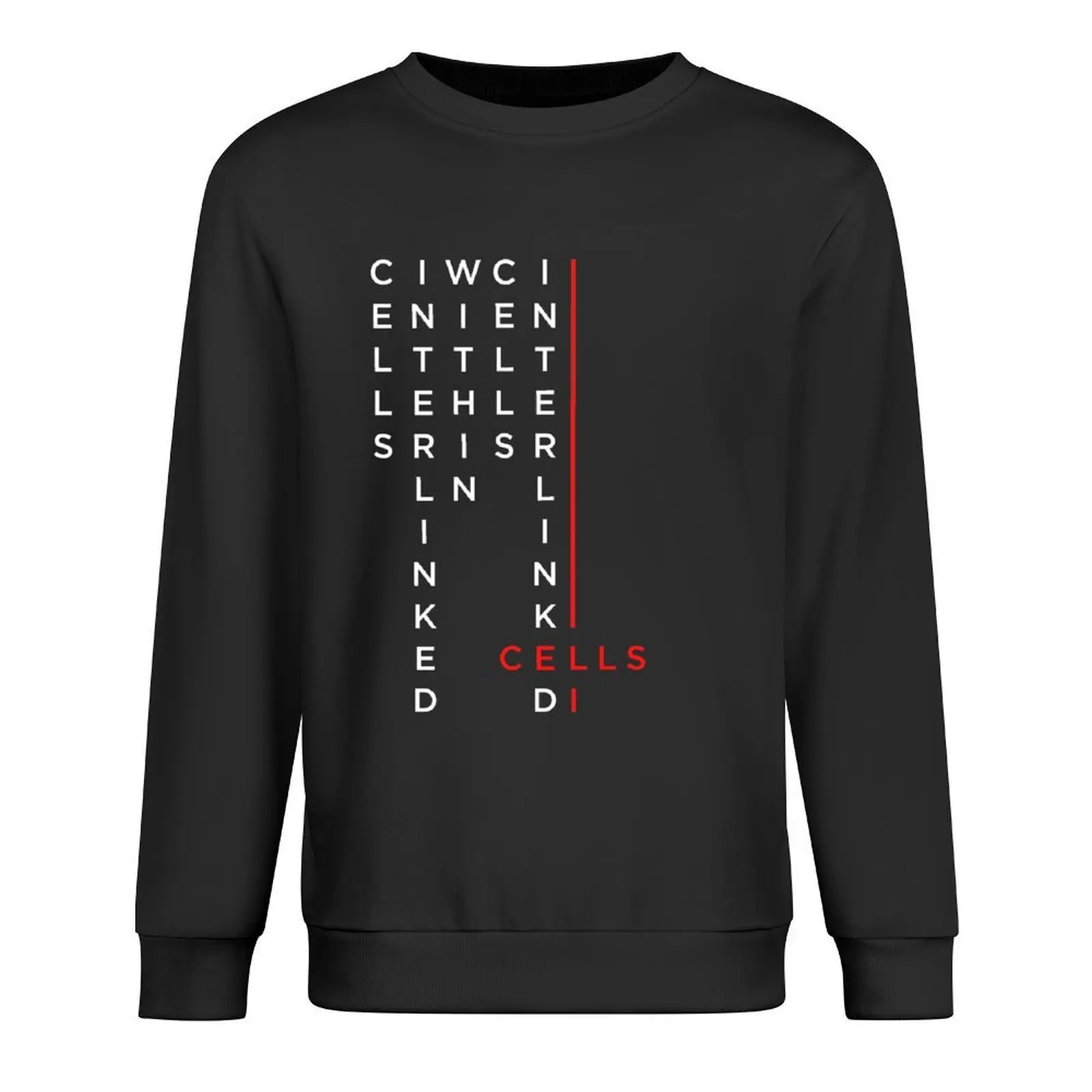 

Cells / Interlinked Pullover anime clothing mens clothes winter clothes tracksuit men aesthetic sweatshirts