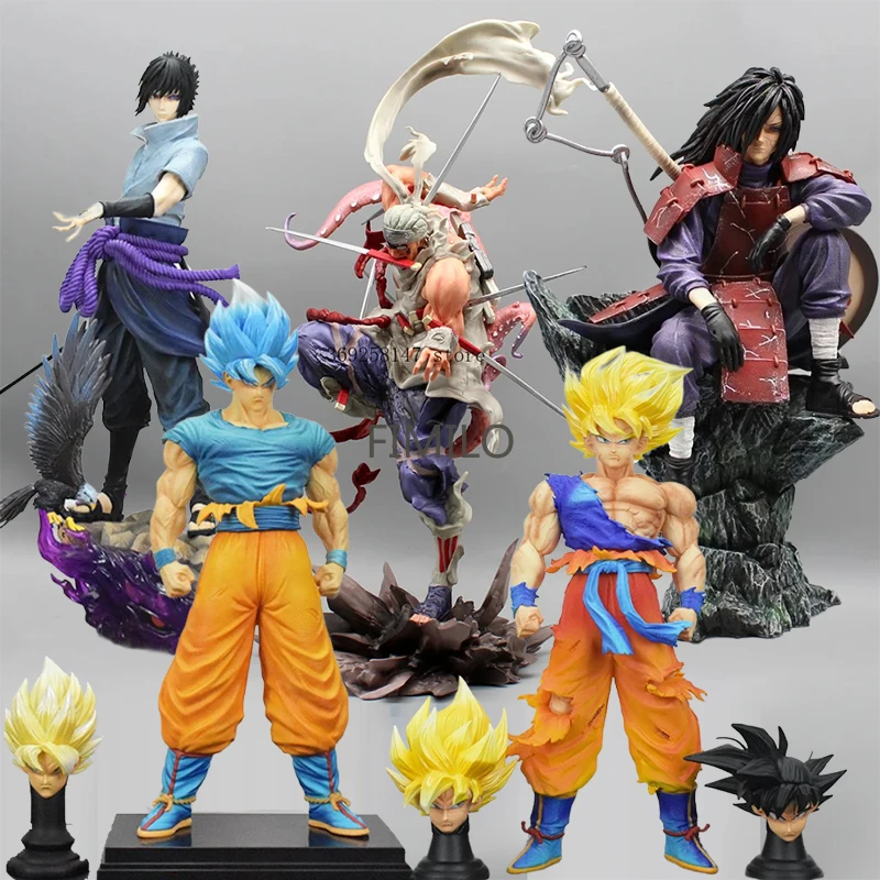 

Dragon Ball Goku Ssj2 Figuur Anime Madara Naruto Killer Bee Фигурка Shippuuden Sasuke Uzumaki Фигурки Модель One Piece Ace Toys