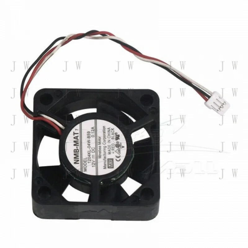 DDJ  FOR NMB MAT 1204KL-04W-B59 30mm x 10mm Fan 12V 0.12A 3 Pin 3 Wire