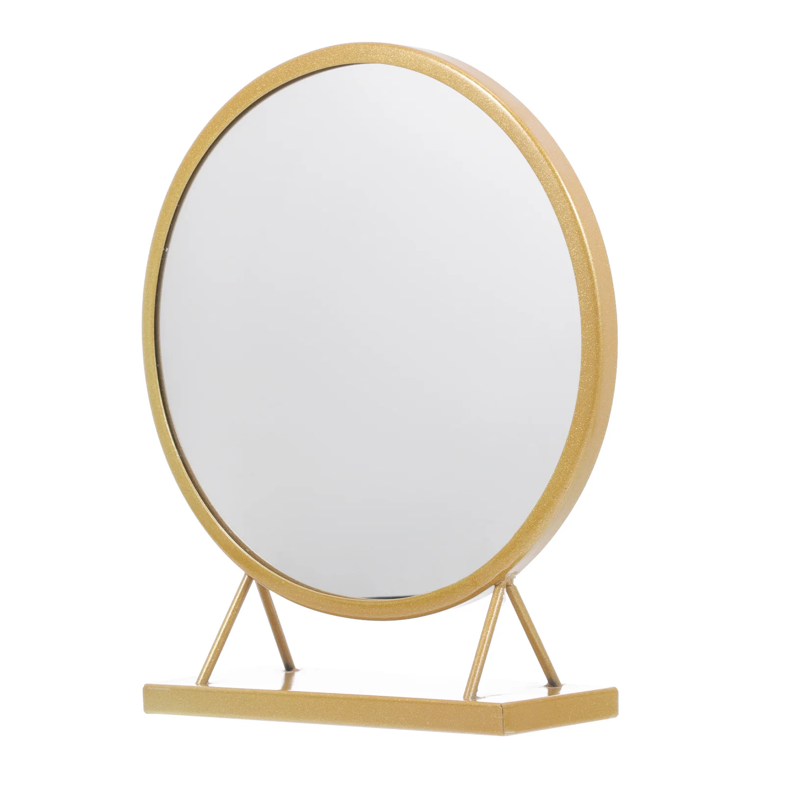 الإبداعية مرآة النمذجة المستديرة تصميم أنيق منضدية الحمام غرفة نوم كونترتوب خلع الملابس ديكور للطاولات مرآة النمذجة المستديرة