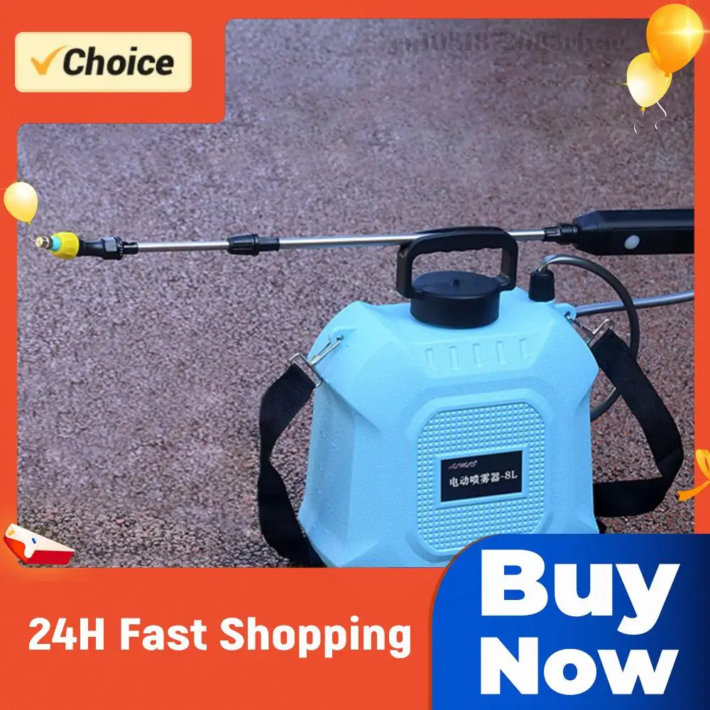 

Электрический опрыскиватель 5 л/8 л с USB-зарядкой, телескопической ручкой и насадкой для полива растений, для ухода за газоном и садом