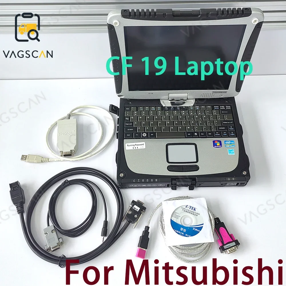 

For CF19 LaptoP For Pcan Usb Peak For automotive scanner IPEH-002021 002022 full system diagnostic tool