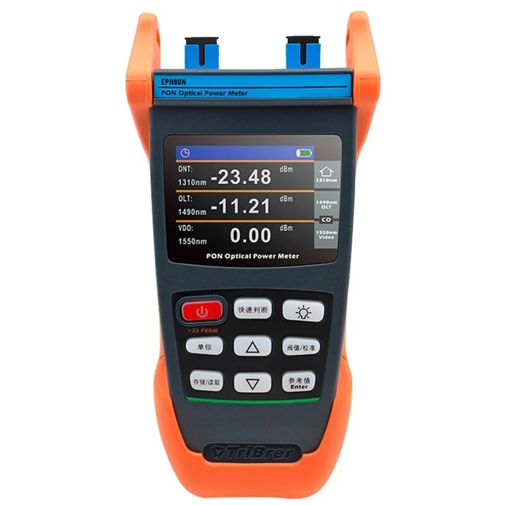 EPN80 Version Handheld Fiber Optical Power Meter, Cable Tester, Tester, Measurement Tools, EPN70, Upgraded Version