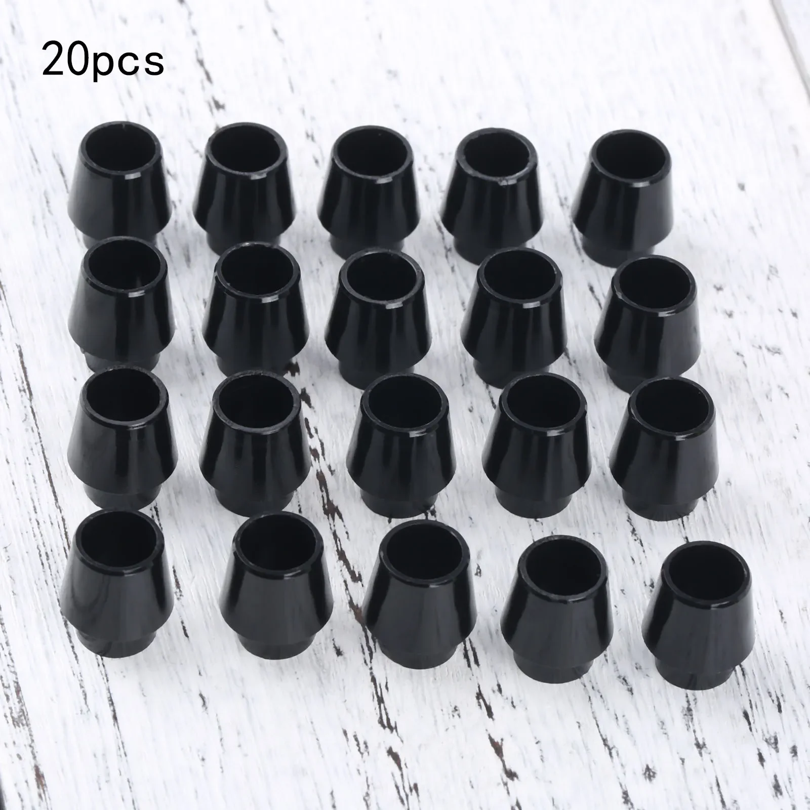 

20pcs Black Golf Ferrules Fit for 815 RAZRX-hot2 Shaft Sleeve Adapter Replacement Tip Size 0.335/0.350