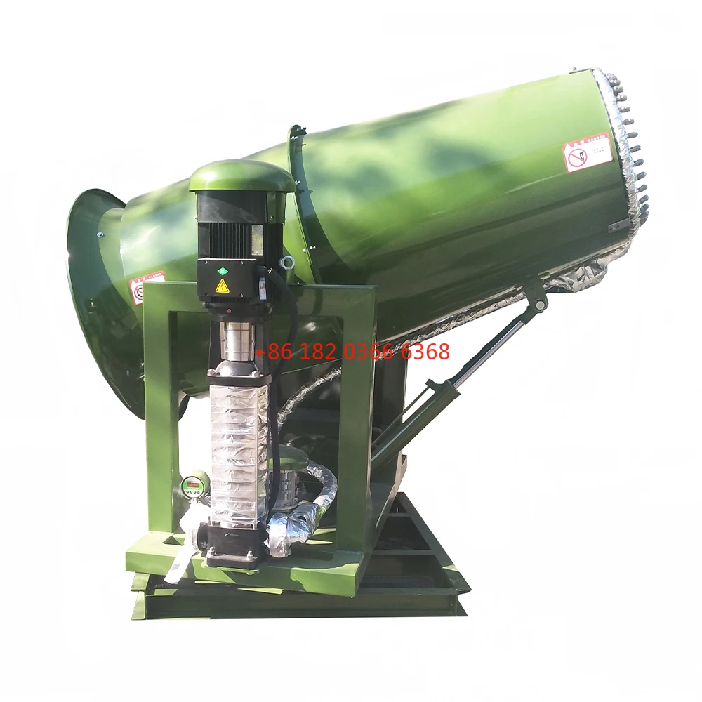 Customized China Factory Wholesale High-end Brand Water Cannon Dust Suppression Machine Mist Cannon 60M Industrial Dust Suppress