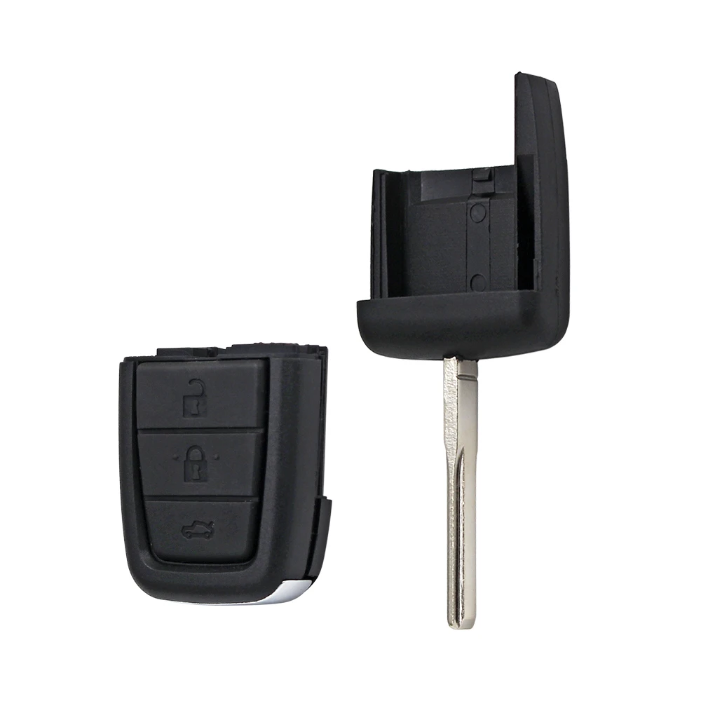Ecusells-carcasa de llave remota para Chevrolet Caprice Lumina, 3 + 1, Panic, 4 botones