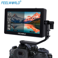 FEELWORLD F6 Plus V2 6' On-camera DSLR Field Monitor Touch Screen Monitor with HDR 3D Lut IPS FHD 1920x1080 Video Focus Assis