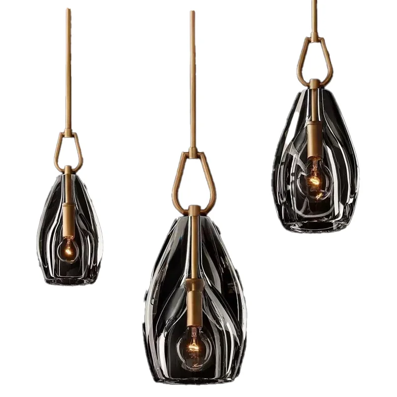 

Contemporary American Style Pendant Lamp 2025 Round Long Chandelier Adjustable Ceiling Luster for Dining Room Staircase