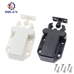 Double Ball Roller Catches Door Stopper Cupboard Cabinet Pulley Groove Spring Touch Latch Furniture Hardware Door lock switch