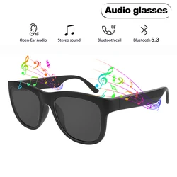 F06 Smart Glasses Earphone Anti-Blu-ray Stereo headset Dual Speaker Touch Wireless Bluetooth Sunglasses Headphone Travel Driving