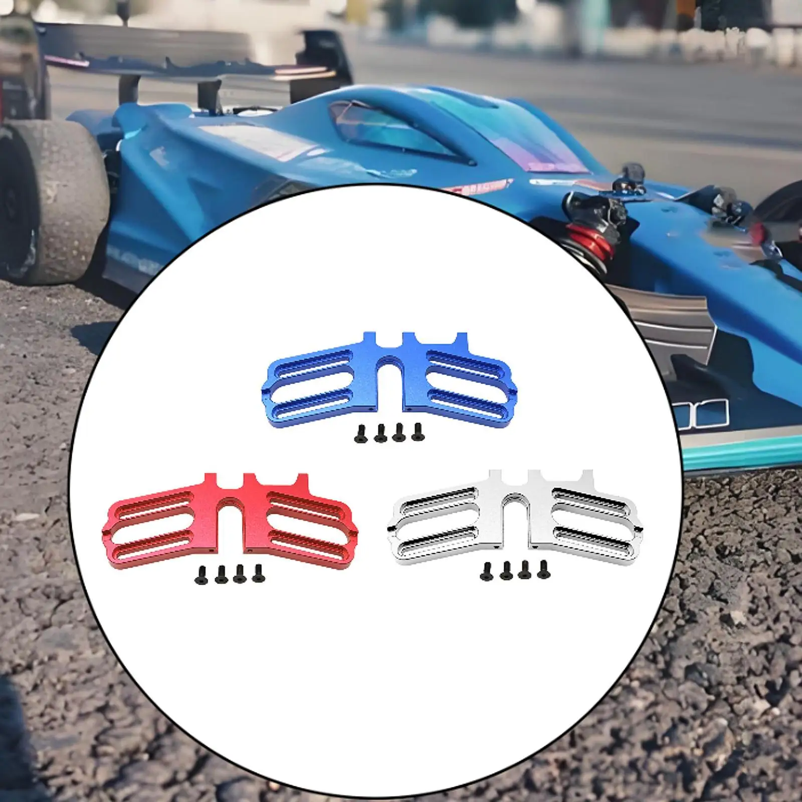 

1/7 RC автомобильный двойной кронштейн двигателя, простой в установке, прочный быстросъемный кронштейн для крепления двигателя для гусеничных транспортных средств с дистанционным управлением