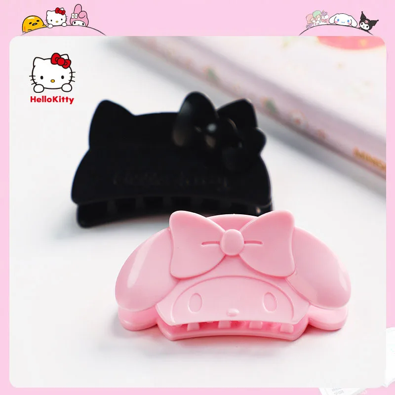 

Hello Kitty Kawaii My Melody мультфильм захват для женщин аниме Sanrioed девушка сердце аксессуары для волос подарок для девушки