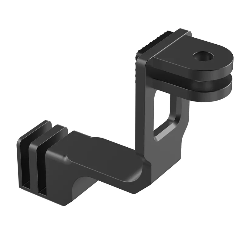 Suporte de braço centrado para câmera de ação, tiro vertical para gopro hero 12 11 10 9 sjcam dji osmo action 4 3, adaptador de montagem de bastão de selfie