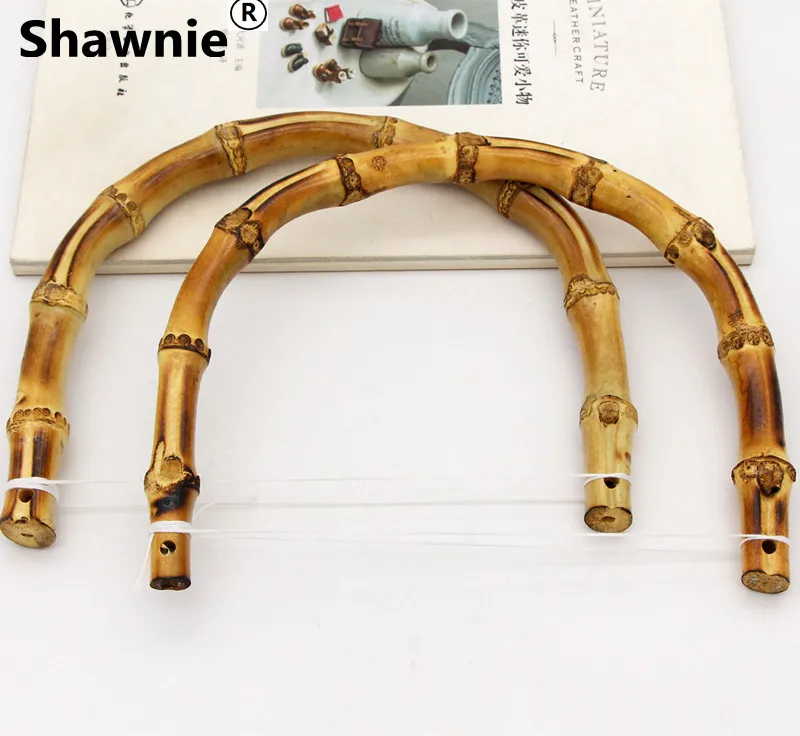 18 Cm (7.09 In) Bamboo Purse Bamboo Handle Purse Handles Bamboo Bag Handles Purse Hardware Wholesale Obag Purse Frame Parts