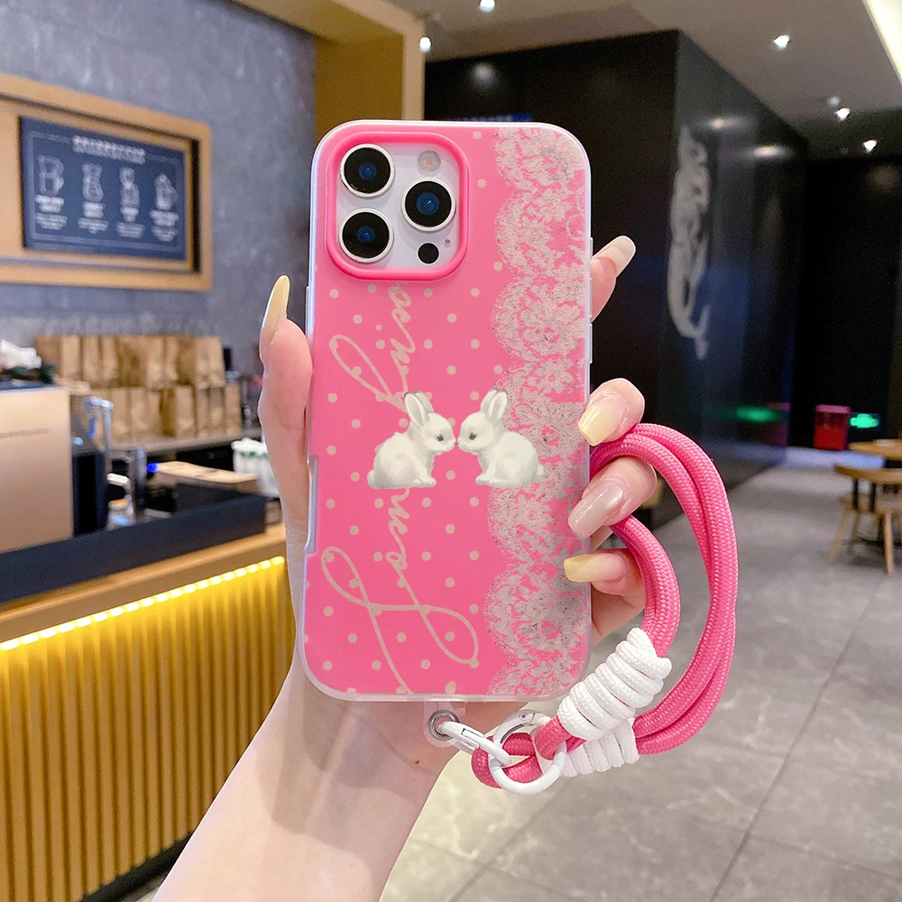 2 in1 Lanyard Jelly Phone Case - Samsung Galaxy S24 评论和价格