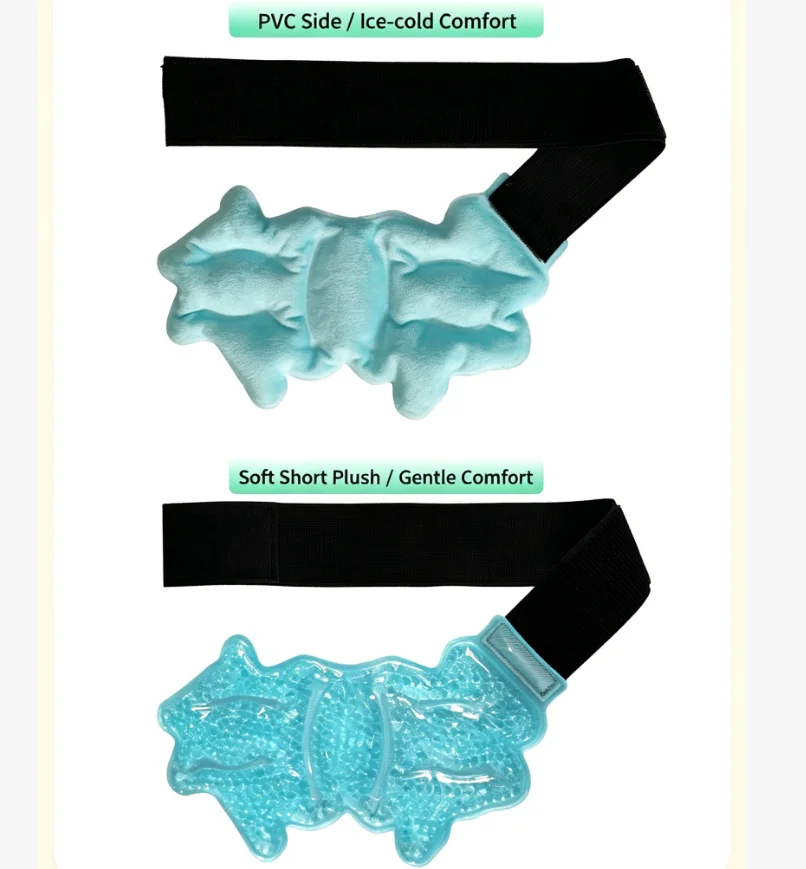 Ankle/Sports Foot Ice Pack - Hot & Cold Gel Pack with Adjustable Stand for Myofascial & Feet - Microwaveable, Freezable & Reusab image 6