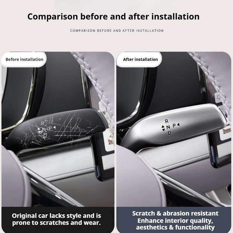 Schalthebelabdeckung für BYD QIN L, QIN PLUS, HAN E7, Seal 050607, HAN L, Dolphin Surf, ATTO 2 EV/DMi – Detail 4