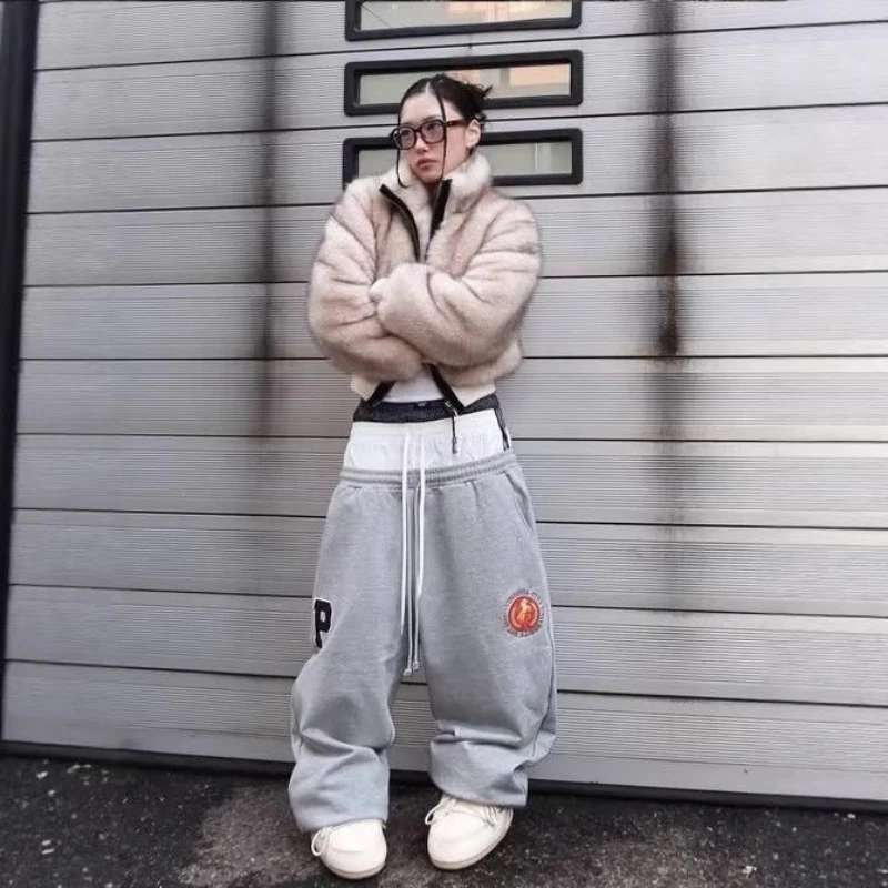 

Grailz Project Limited Edition Warhorse Badge Embroidered Fake Three-Piece Jumpsuit with Patchwork Design Project G/R