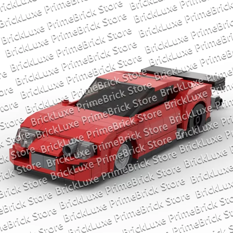 QWERT Speed Racing Car Model MOC Building Bricks Top Tier Sports Car Modular Technology Children Holiday Gifts Assemble Toys