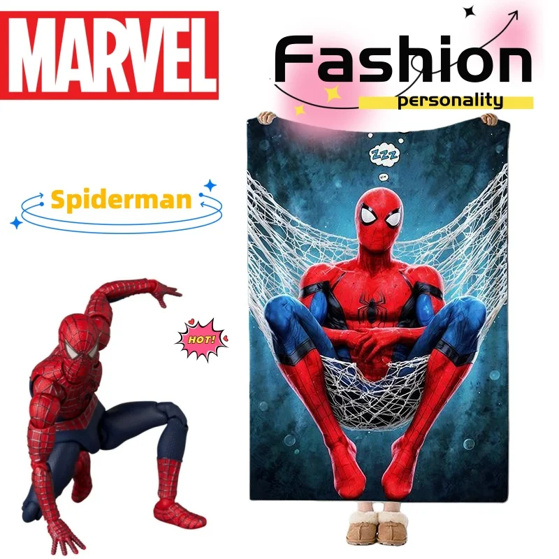 

Marvel cute and fashionable cartoon personality creative blanket for boys and girls, home use, a birthday gift for friends