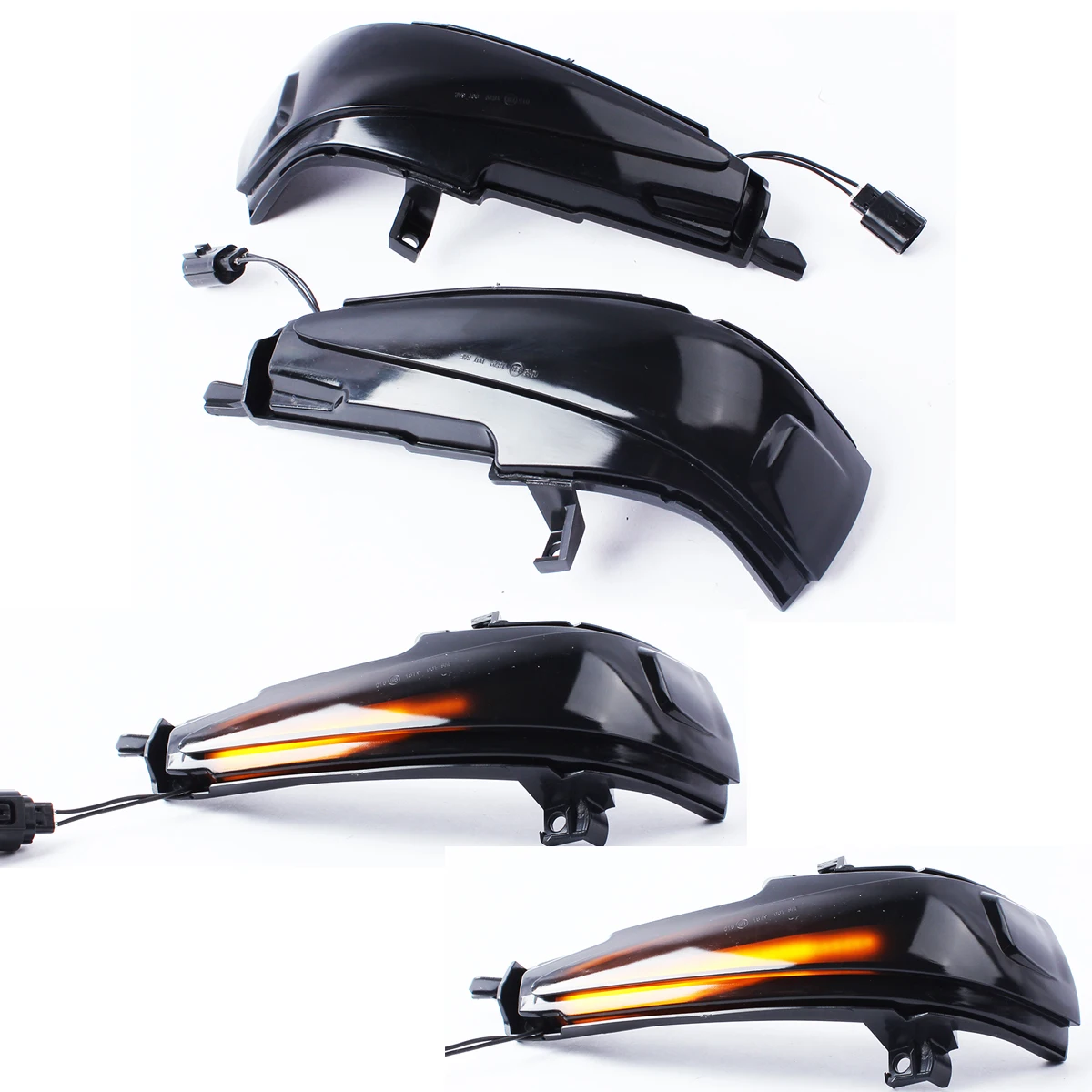 

Pair Wing Mirror Indicator Dynamic LED Turn Signal Lights For Honda Civic Mk8 Coupe Sedan FG1 FG2 FA 1 2 3 4 FD 1 2 3 4 5 6 7