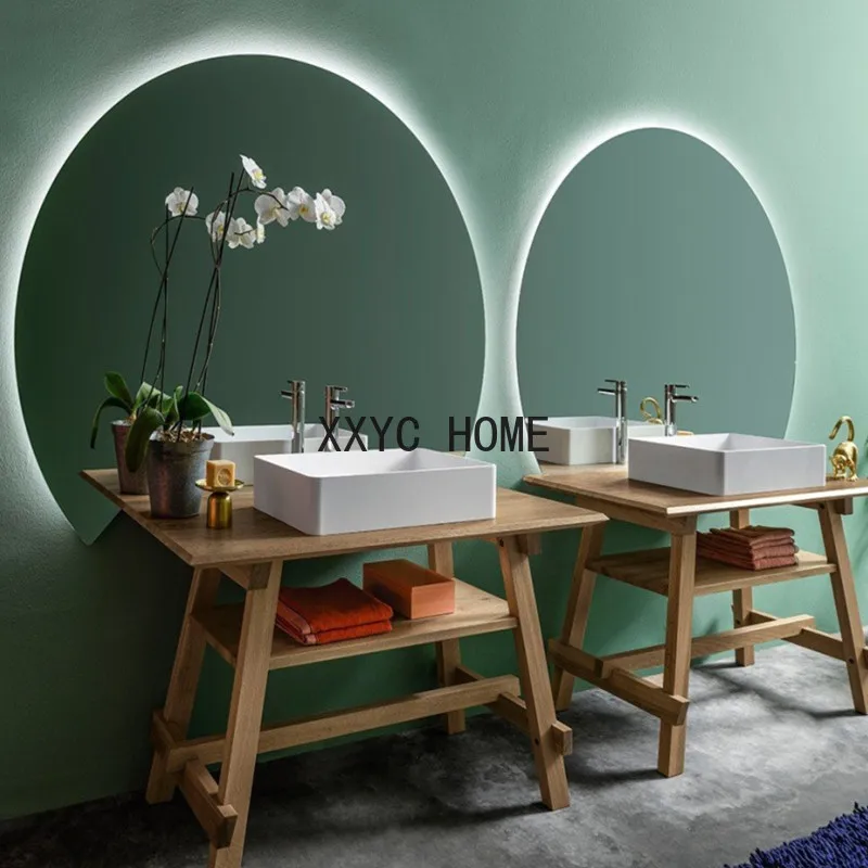 

Комбинированный Шкаф для ванной комнаты B & B, столешница из нержавеющей стали, черный столик, раковина для ванной комнаты Taizhi