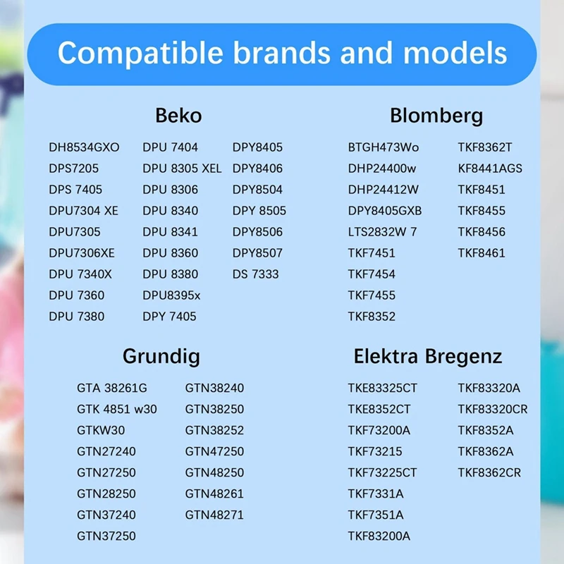 乾燥機フィルター,おなか乾燥機用ブラックスポンジ,スペアパーツ,beko,グランカゲロウ,カメレクトラグランス,2964840100, 5個