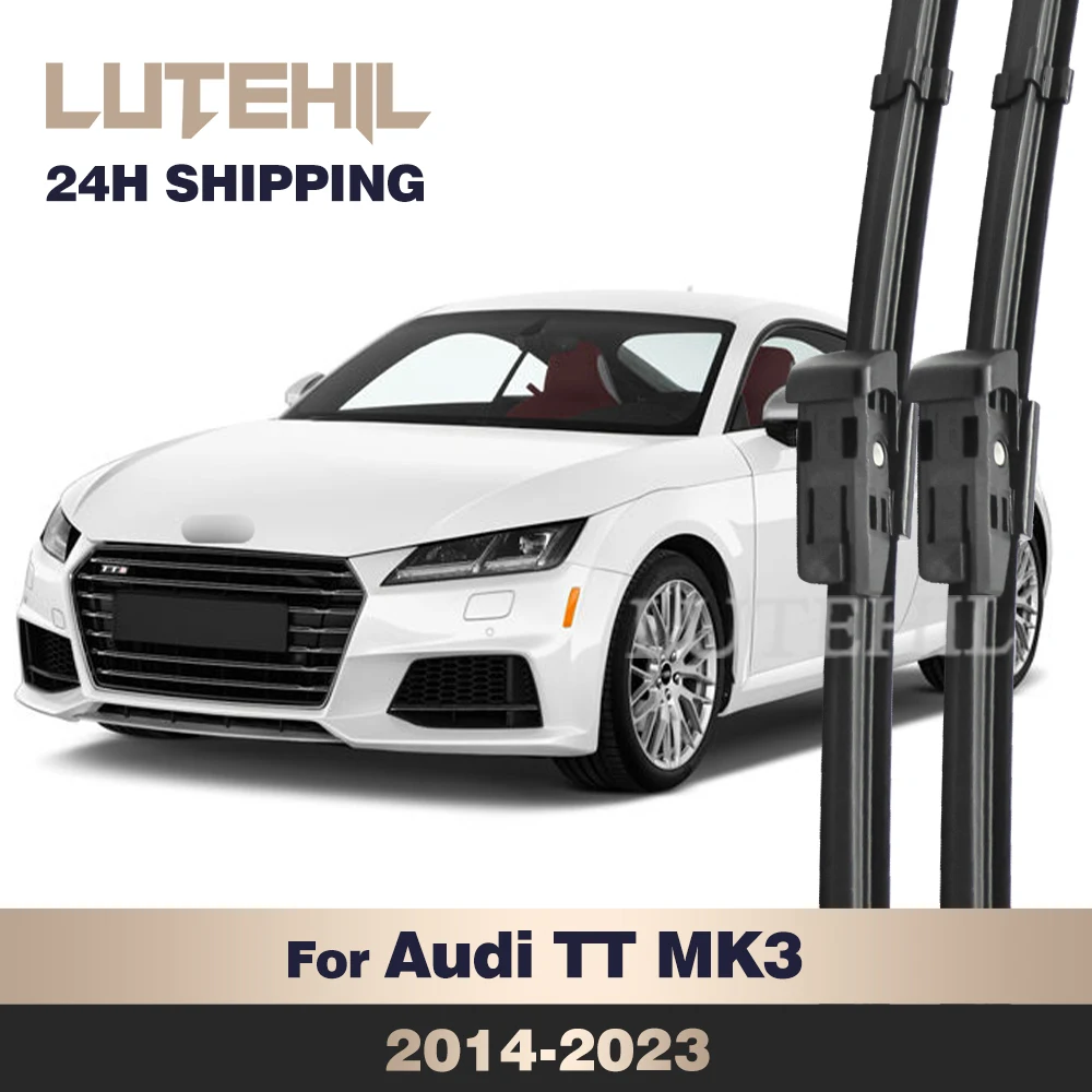

For Audi TT MK3 2014-2023 2015 2016 2017 2018 2019 2020 2021 Wiper Front Wiper Blades Windshield Windscreen Window Brush 24"+21"
