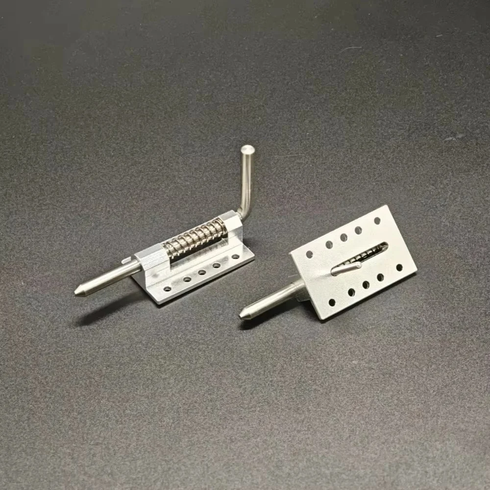 1PC Fuselage Locker Aluminum Canopy Lock Latch Heavy Duty Spring Loaded FOR F3A UAV Fixed Wing RC Airplane Aircraft