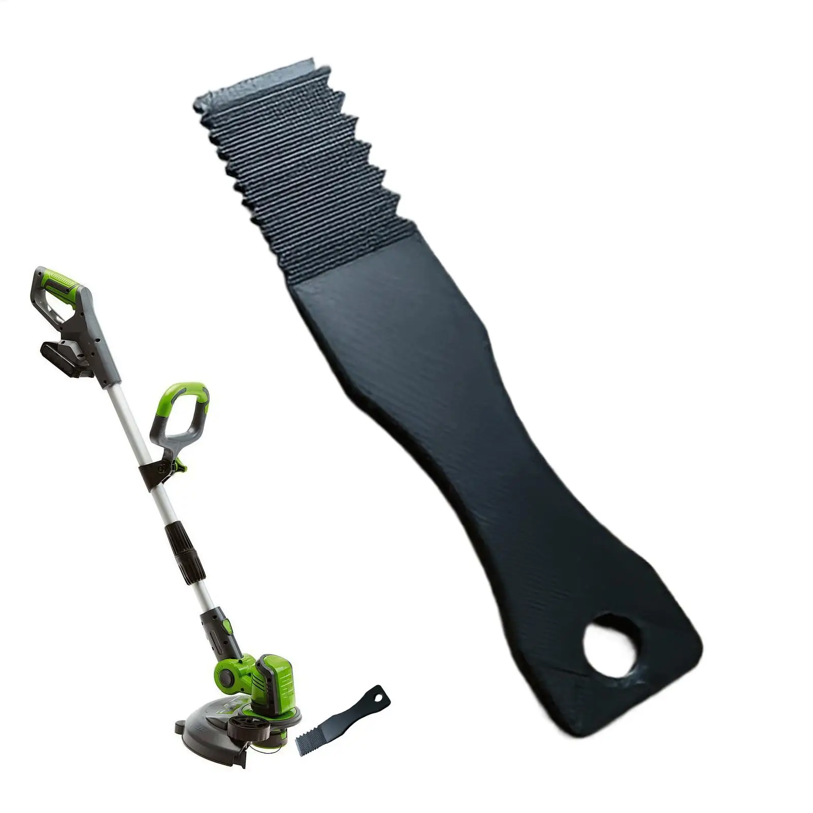 Lawn Mower Deck Scraper Heavy Duty Grass Dirt Grime Remover Portable Cleaner Tool Ergonomic Mower Maintenance For Garden Shed