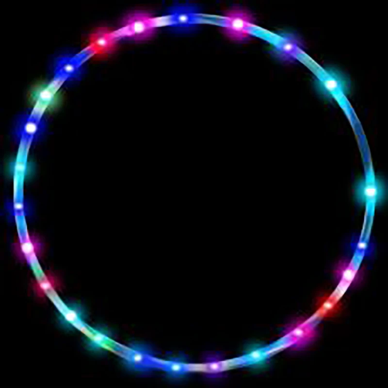 New Intelligent Colorful LED Colorful Detachable  Sports Fitness Equipment Party Toys JT233211