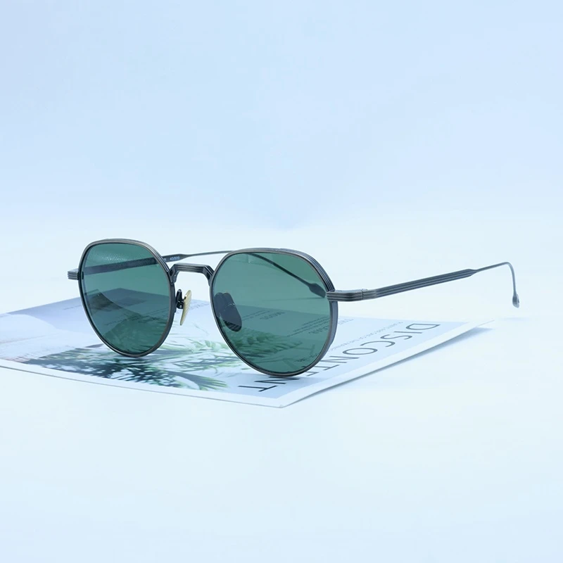 FONTANA Sunglasses Super Light Titanium Women Sunglasses Male Luxury Designer Eyewear High Quality Men Shades For Sun With Case