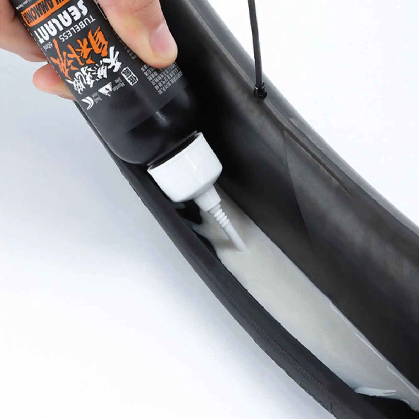 60ml Bike Tire Sealant for Tubeless Puncture Repair Fluid Fast Protection Long-Acting Latex for Road Bicycle Tires