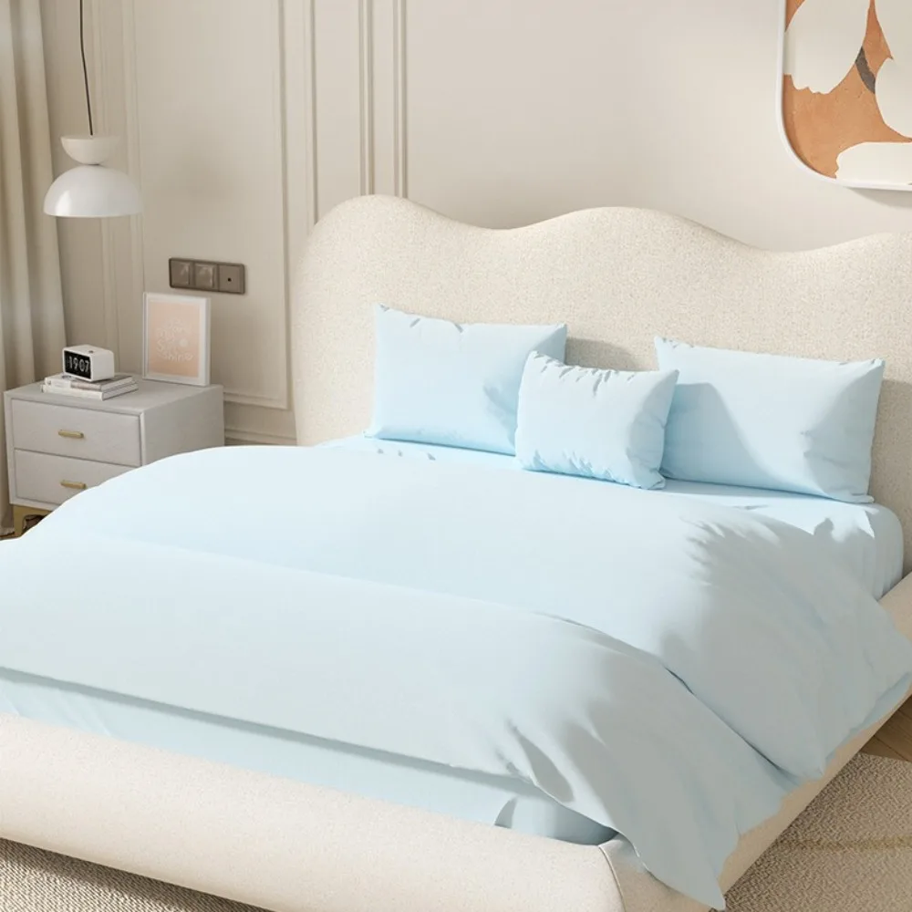 غير المنسوجة المجهزة المجهزة ورقة مع أشرطة مرنة سرير مفرد أغطية مرتبة عدم الانزلاق المتاح ورقة غطاء السرير السفر #5