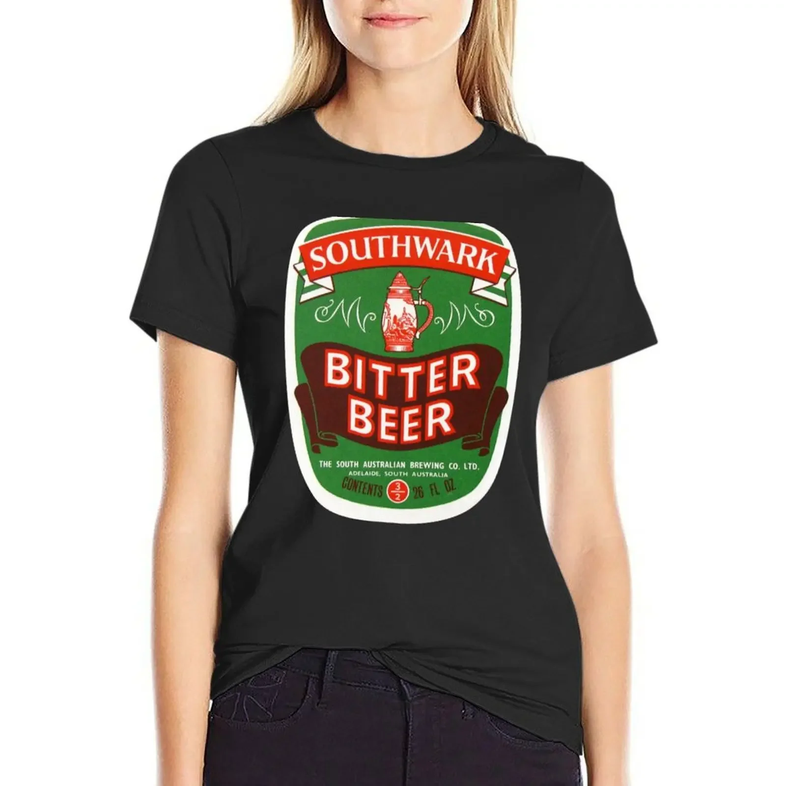

Official Southwark Bitter Aussie Lager T-Shirt anime funnys Female clothing kawaii clothes Women's clothing