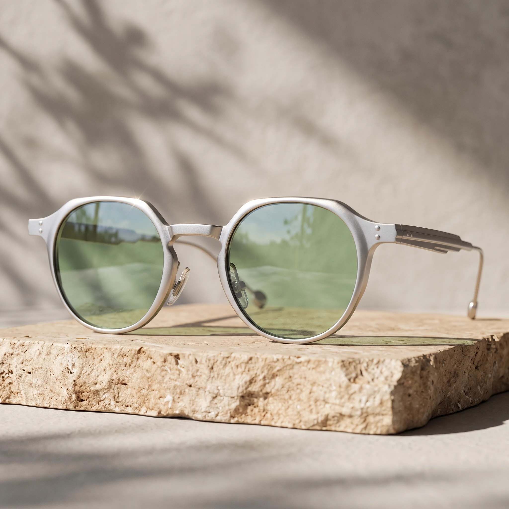 Punk Metal Retro Round Sunglasses For Men And Women Metal Frame UV Protection Classic Brand Design Y2K Sun Glasses Outdoor Shade